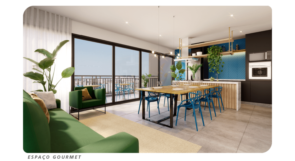 Apartamento à venda com 2 quartos, 34m² - Foto 1