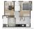 Apartamento, 2 quartos, 34 m² - Foto 4