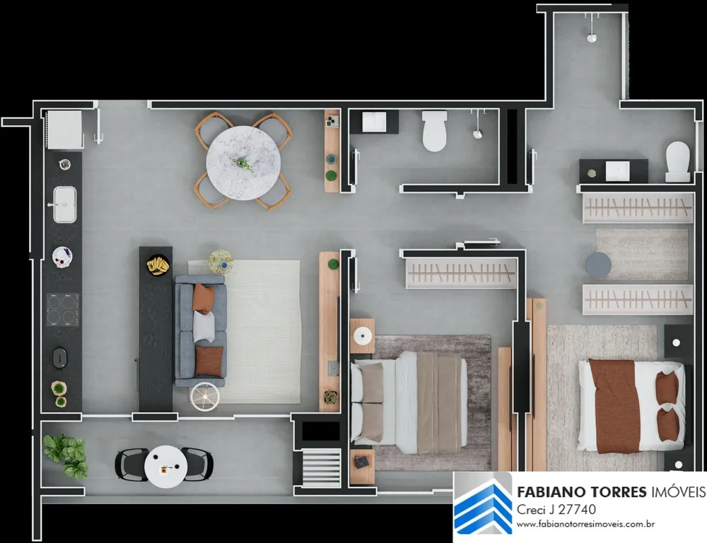 Apartamento, 35 m² - Foto 5
