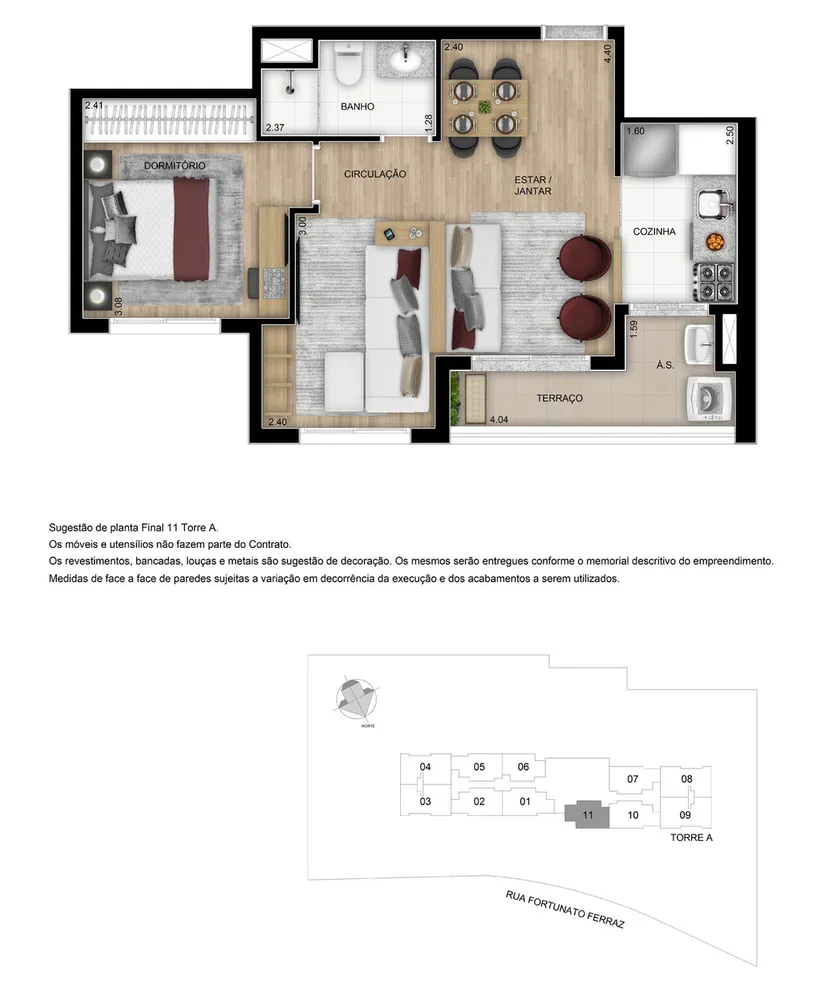 Apartamento, 2 quartos, 55 m² - Foto 10