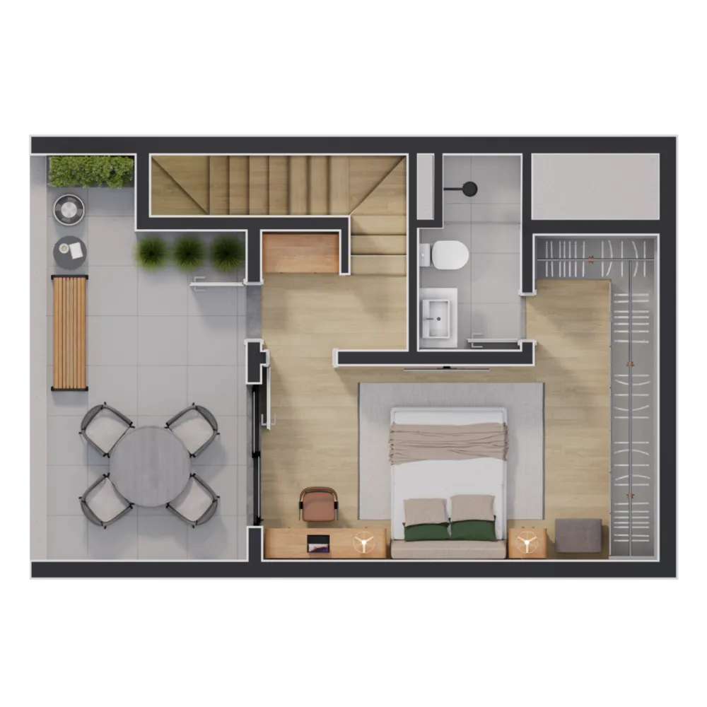 Apartamento, 2 quartos, 31 m² - Foto 16