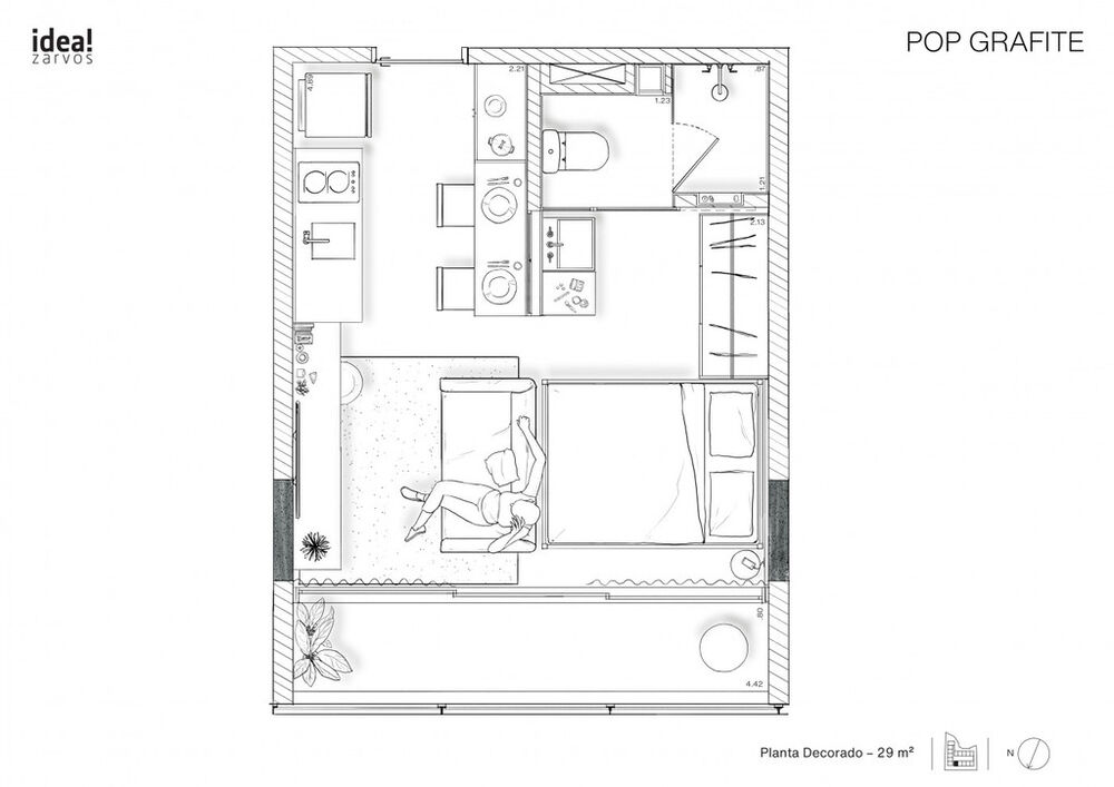 Apartamento, 1 quarto, 28 m² - Foto 24
