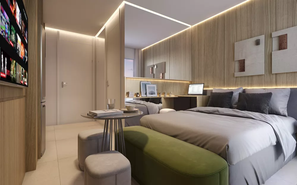 Apartamento, 1 quarto, 30 m² - Foto 2