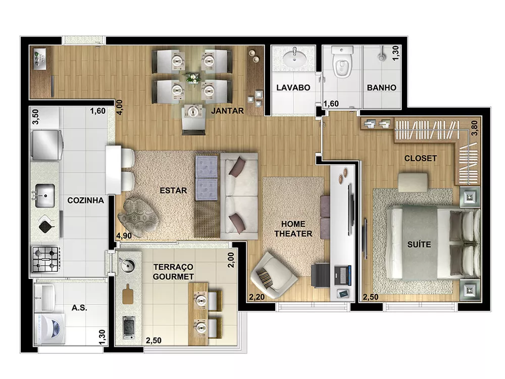 Cobertura, 3 quartos, 152 m² - Foto 11