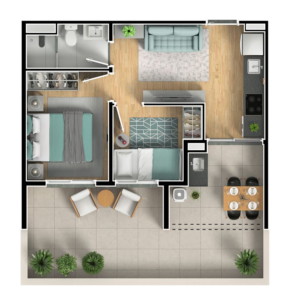 Apartamento à venda com 1 quarto, 30m² - Foto 31