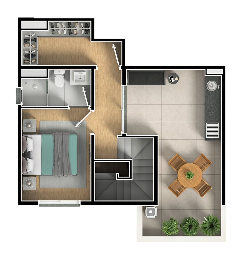 Apartamento à venda com 1 quarto, 30m² - Foto 40