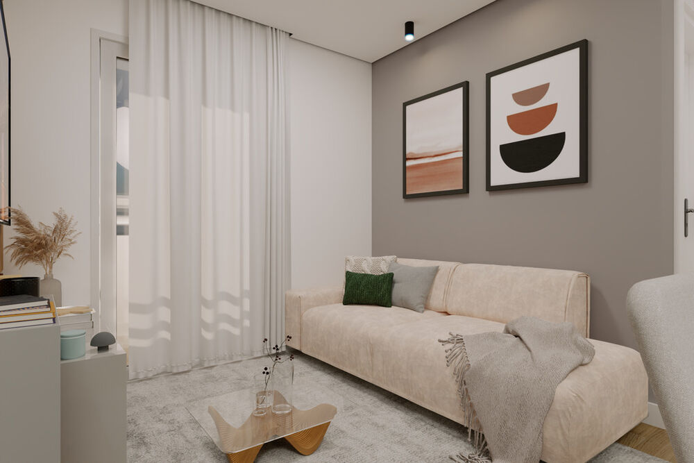 Apartamento à venda com 2 quartos, 43m² - Foto 2
