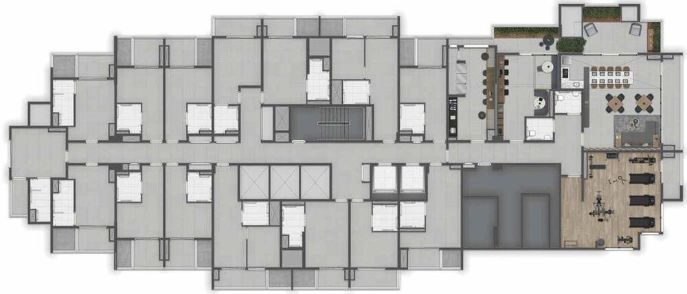 Apartamento à venda com 1 quarto, 38m² - Foto 9