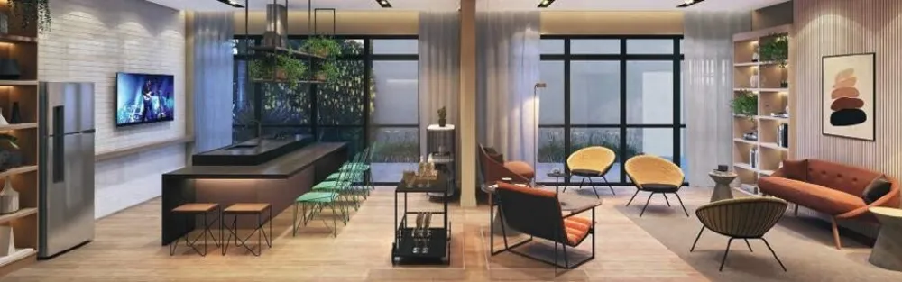 Apartamento, 1 quarto, 26 m² - Foto 2
