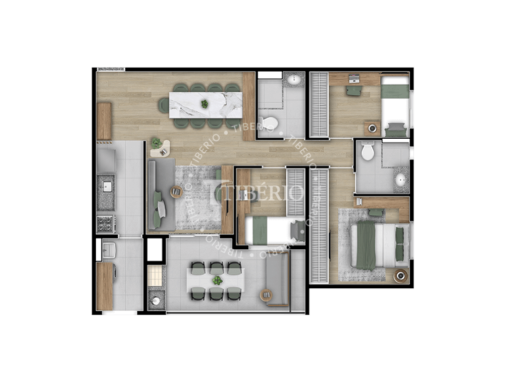 Apartamento à venda com 3 quartos, 75m² - Foto 58