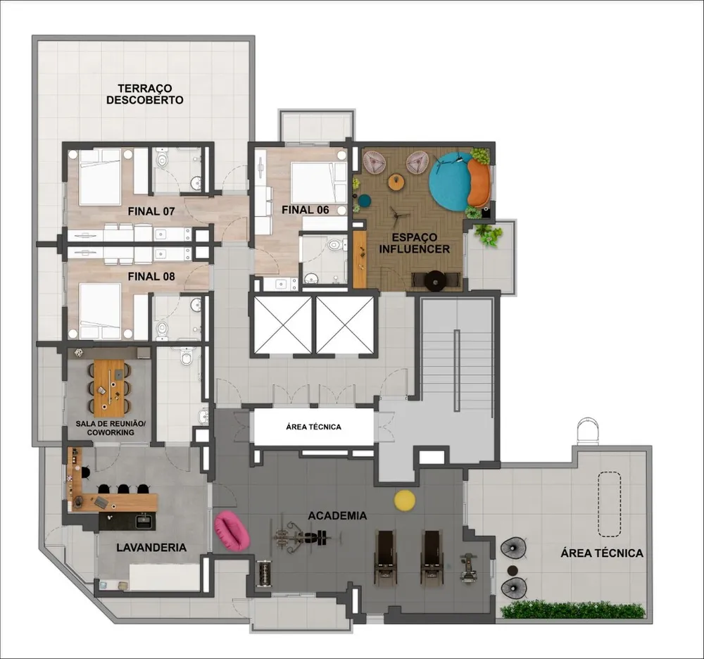 Apartamento, 1 quarto, 29 m² - Foto 7