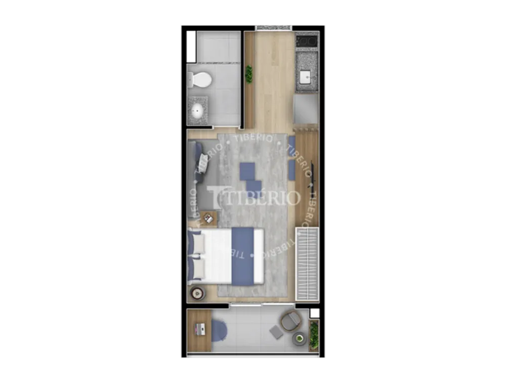 Apartamento, 1 quarto, 30 m² - Foto 24