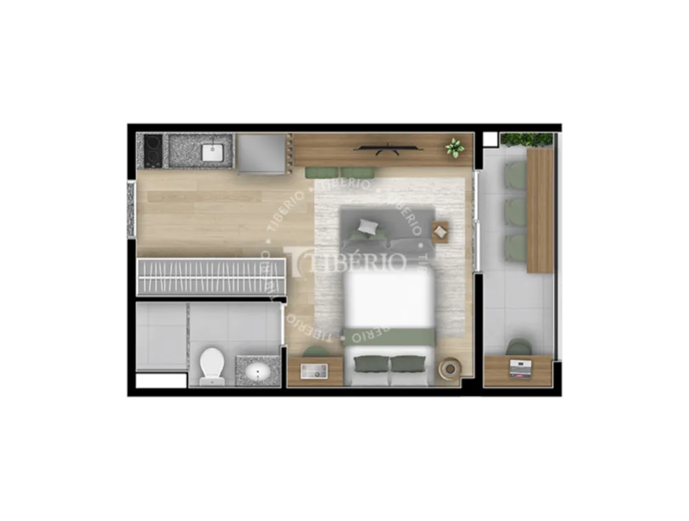 Apartamento, 1 quarto, 30 m² - Foto 23