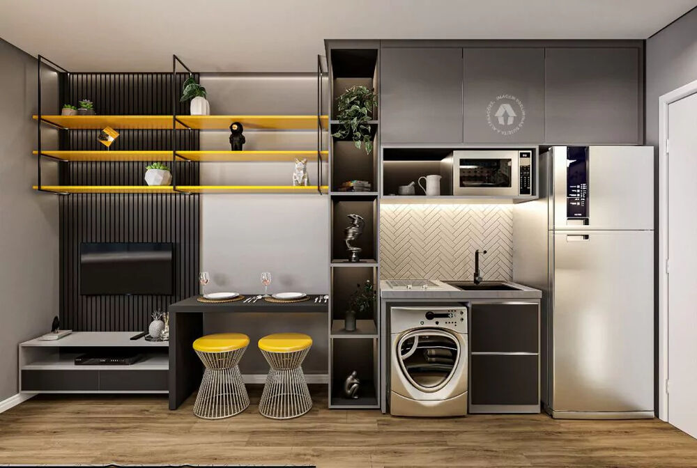 Apartamento à venda com 1 quarto, 28m² - Foto 7