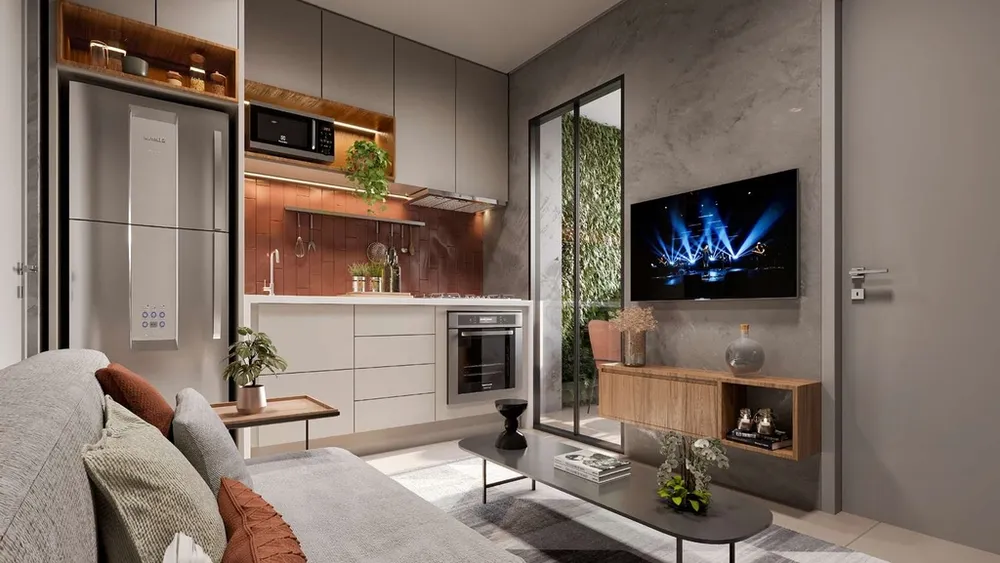 Apartamento, 1 quarto, 53 m² - Foto 1