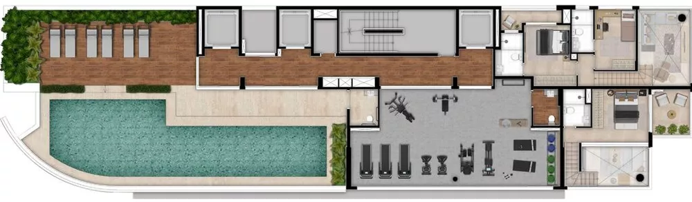 Apartamento, 1 quarto, 45 m² - Foto 22