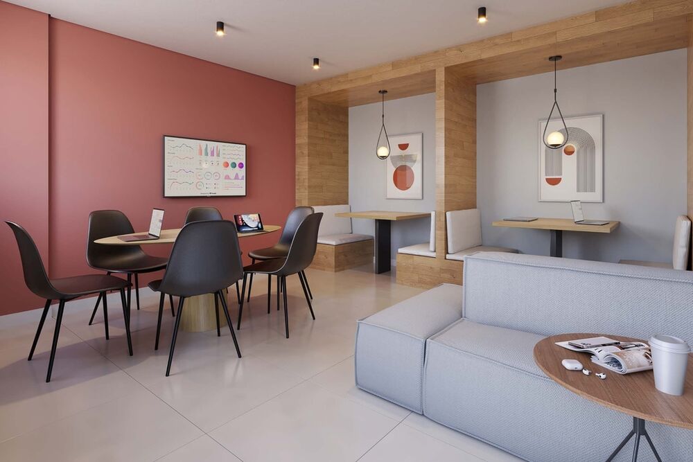 Apartamento à venda com 2 quartos, 42m² - Foto 3