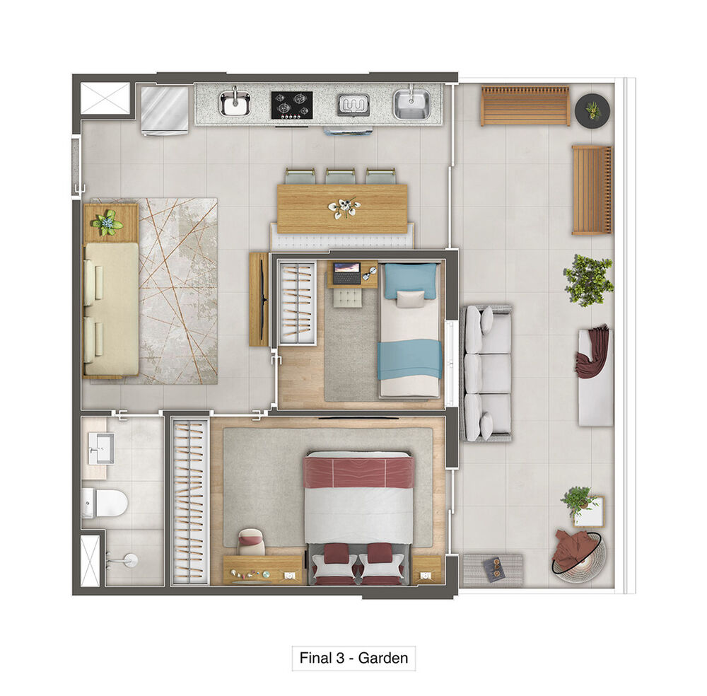 Apartamento à venda com 2 quartos, 41m² - Foto 44