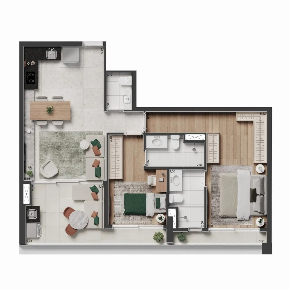 Apartamento, 4 quartos, 183 m² - Foto 15