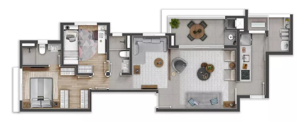 Apartamento, 3 quartos, 81 m² - Foto 5