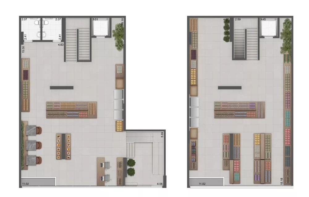 Loja-Salão, 224 m² - Foto 3