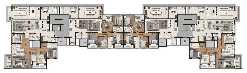 Apartamento, 4 quartos, 231 m² - Foto 12