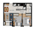 Apartamento, 1 quarto, 30 m² - Foto 4