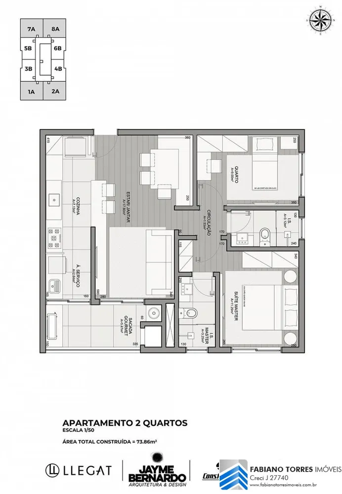 Apartamento, 2 quartos, 77 m² - Foto 7