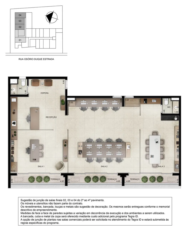 Sala-Conjunto, 53 m² - Foto 26