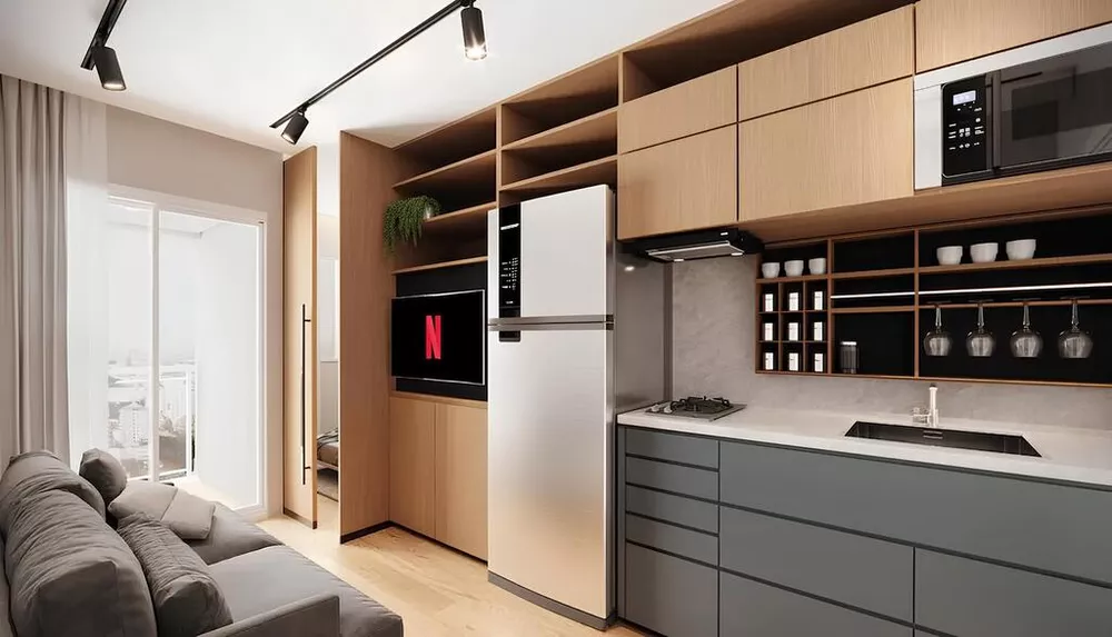Apartamento, 1 quarto, 36 m² - Foto 2