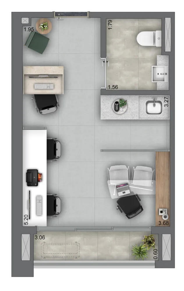 Sala-Conjunto, 25 m² - Foto 6