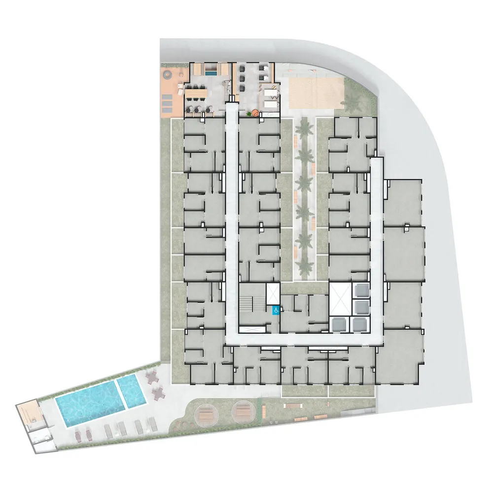 Apartamento, 2 quartos, 37 m² - Foto 9