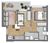 Apartamento, 2 quartos, 42 m² - Foto 8