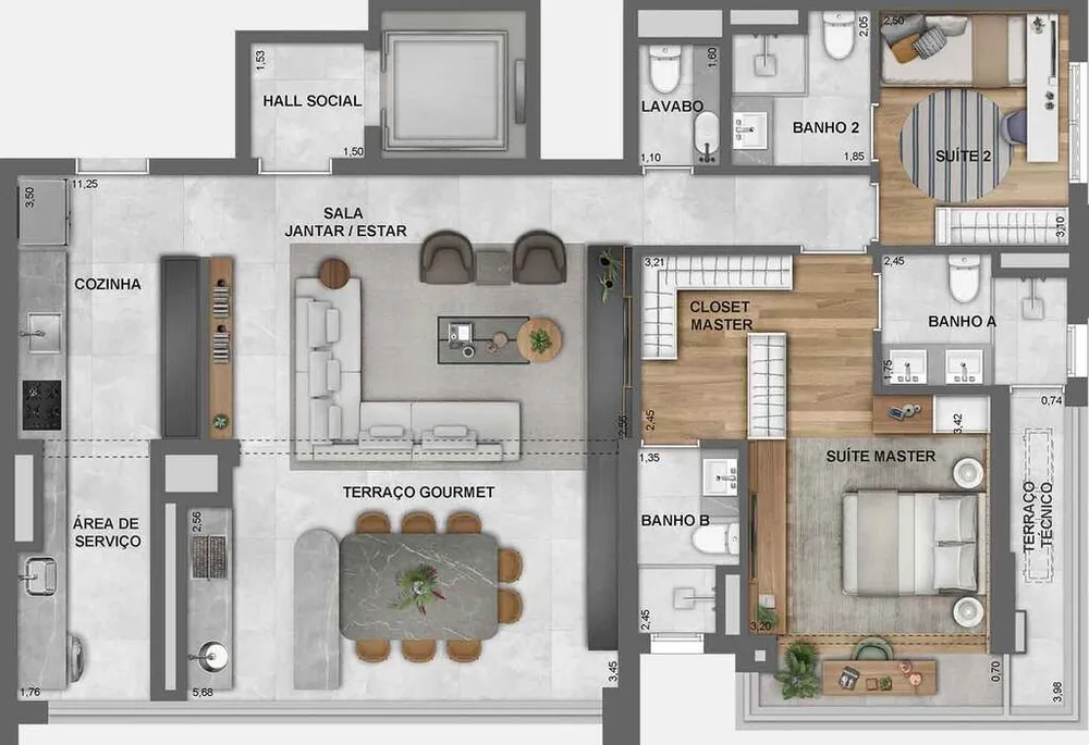 Apartamento, 2 quartos, 70 m² - Foto 20