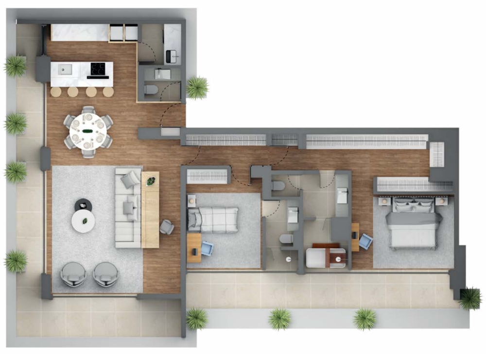 Apartamento, 2 quartos, 157 m² - Foto 5