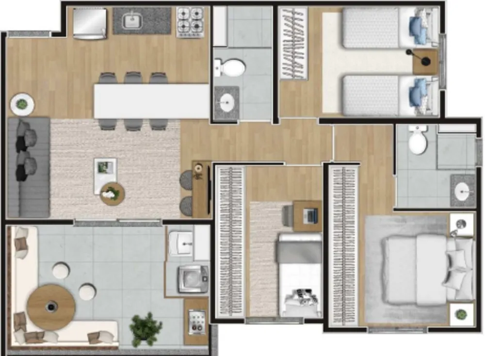Apartamento, 1 quarto, 24 m² - Foto 27