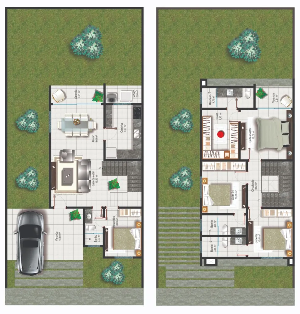 Casa, 4 quartos - Foto 12
