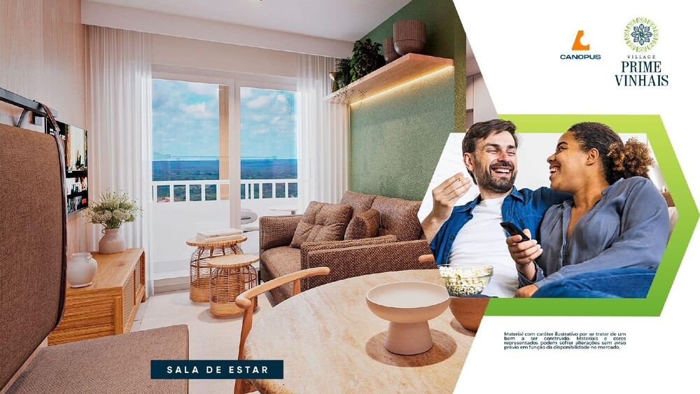 Apartamento à venda com 2 quartos, 49m² - Foto 3