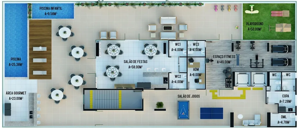 Apartamento, 2 quartos, 54 m² - Foto 7