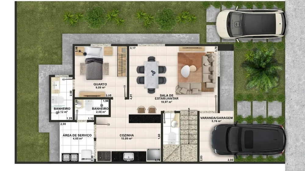 Casa, 4 quartos, 132 m² - Foto 16