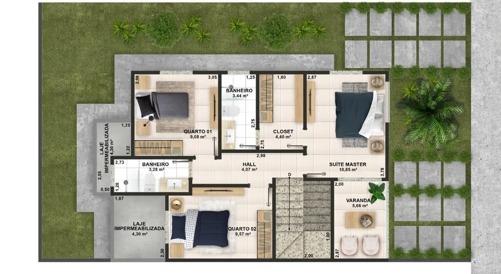 Casa, 4 quartos, 132 m² - Foto 14