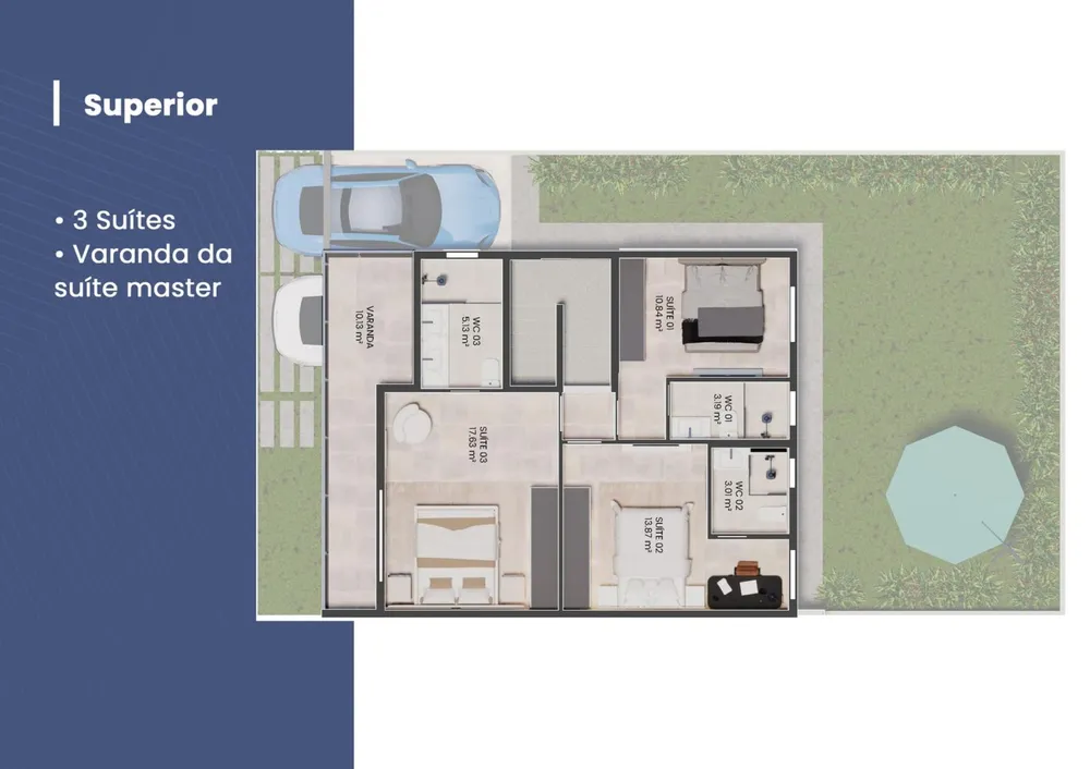 Casa, 3 quartos, 167 m² - Foto 16