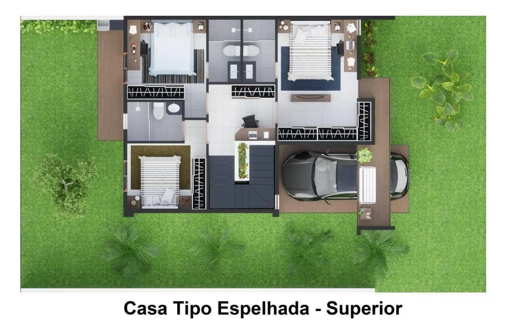 Casa de Condomínio, 4 quartos - Foto 15