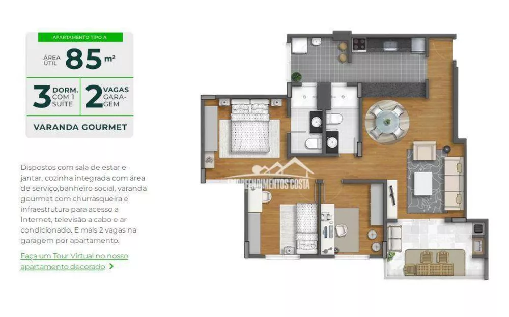 Apartamento, 3 quartos, 85 m² - Foto 15