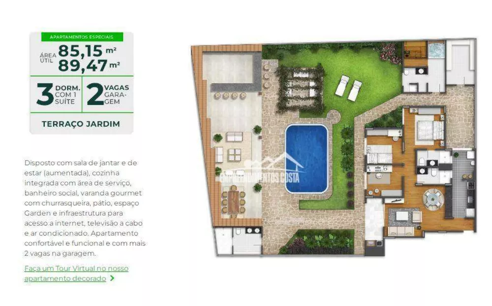 Apartamento, 3 quartos, 85 m² - Foto 9