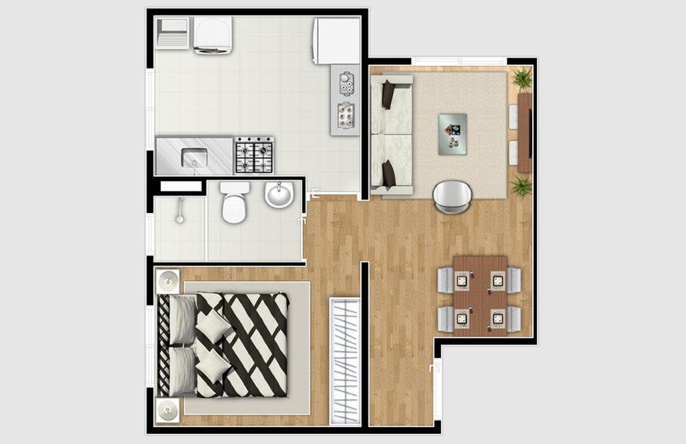 Apartamento, 3 quartos, 85 m² - Foto 4