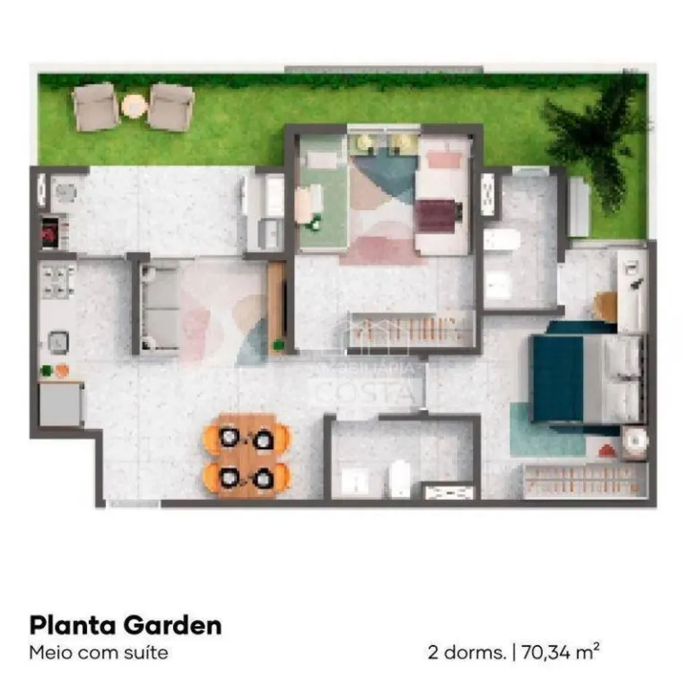 Apartamento, 2 quartos, 51 m² - Foto 4