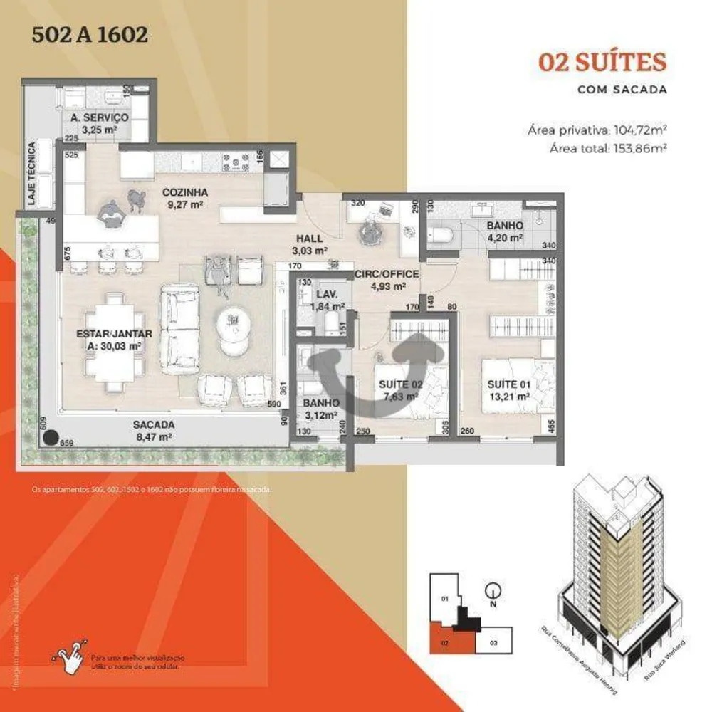 Apartamento, 2 quartos, 104 m² - Foto 8