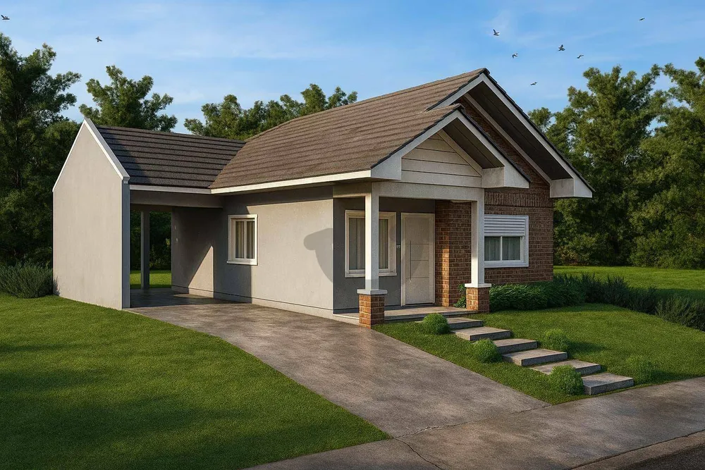Casa, 2 quartos, 90 m² - Foto 1