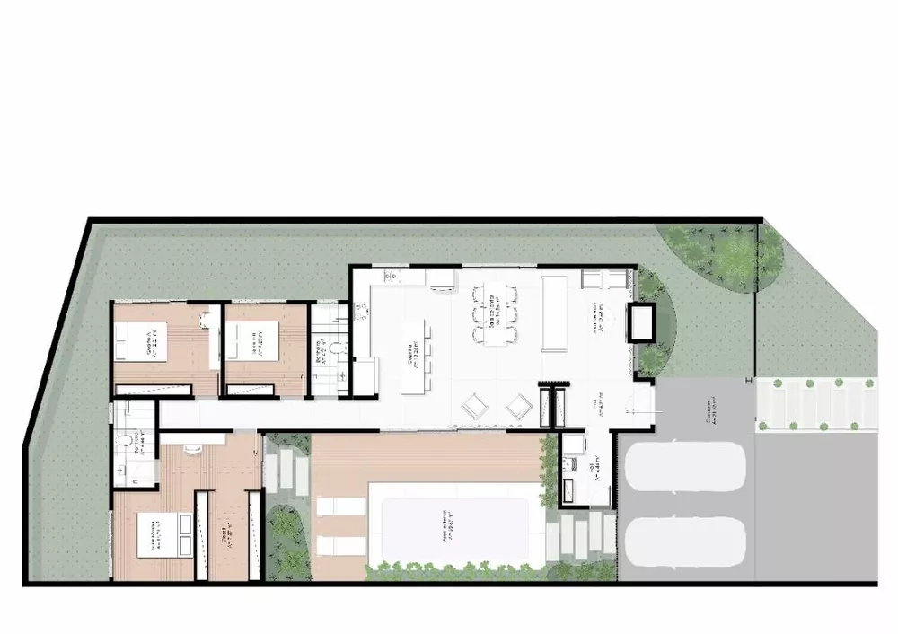 Casa de Condomínio, 3 quartos - Foto 3